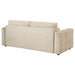 Amador Chenille Upholstered Track Arm Sofa Camel