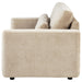 Amador Chenille Upholstered Track Arm Loveseat Camel