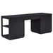 Harkes 75-inch 3-drawer Computer Desk with Adjustable Shelf Coffee Bean