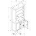 Vermes 72-inch 2-door Home Office Cabinet Bookcase Light Ash