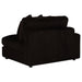 Blaine Upholstered Reversible Chaise Sectional Sofa Chocolate