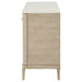 Lucaire 2-door 3-drawer Cultured Marble Top Sideboard Sandstone