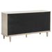 Lucaire 2-door 3-drawer Cultured Marble Top Sideboard Sandstone