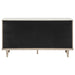 Lucaire 2-door 3-drawer Cultured Marble Top Sideboard Sandstone