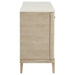 Lucaire 2-door 3-drawer Cultured Marble Top Sideboard Sandstone