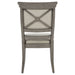 Cresswell Upholstered Dining Side Chair Tan (Set of 2)