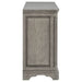 Cresswell 2-door 3-drawer Wine Storage Buffet Weathered Taupe