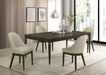Reseda 5-piece Rectangular Dining Set Ash Brown