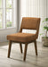 Galindo Upholstered Dining Side Chair Nutmeg (Set of 2)