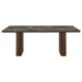 Parry 80-inch Smart Top Paladina Dining Table Dark Walnut