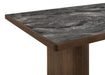Parry 80-inch Smart Top Paladina Dining Table Dark Walnut