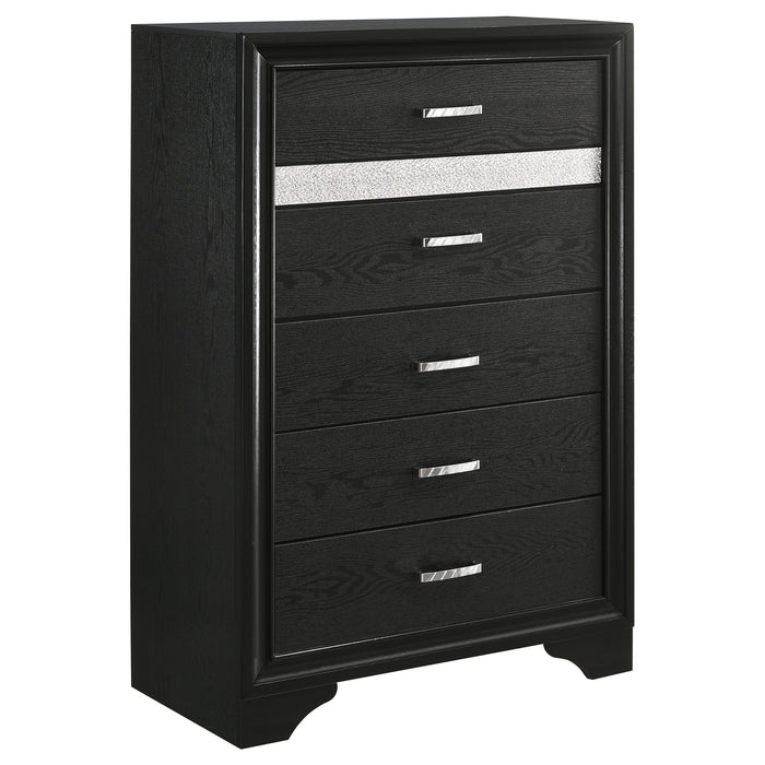 Miranda 5-piece Eastern King Bedroom Set White