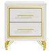 Lucia 3-piece Queen Bedroom Set Beige and White