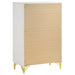 Lucia 3-piece Queen Bedroom Set Beige and White