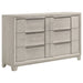 Farre 5-piece Eastern King Bedroom Set Washed Grey