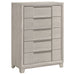 Farre 5-piece Queen Bedroom Set Washed Grey