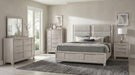 Farre 2-drawer Nightstand Bedside Table Washed Grey