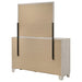 Farre 6-drawer Dresser with Mirror Washed Grey