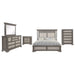 Cresswell 5-piece Queen Bedroom Set Weathered Taupe