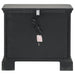 Cresswell 3-drawer Nightstand Bedside Table Weathered Taupe