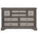 Cresswell 8-drawer Bedroom Dresser Weathered Taupe