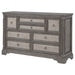 Cresswell 8-drawer Bedroom Dresser Weathered Taupe