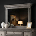 Cresswell Rectangular Dresser Mirror Weathered Taupe