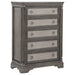 Cresswell 5-drawer Chest of Drawers Weathered Taupe