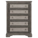 Cresswell 5-drawer Chest of Drawers Weathered Taupe