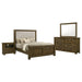 Doherty 4-piece Queen Bedroom Set Rustic Brown