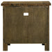 Doherty 1-drawer Nightstand Bedside Table Rustic Brown