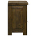 Doherty 1-drawer Nightstand Bedside Table Rustic Brown