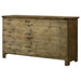 Doherty 6-drawer Bedroom Dresser Rustic Brown