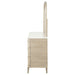 Lucaire 6-drawer Dresser Cabinet with Mirror Sandstone