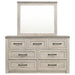 DRESSER WITH MIRROR