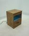Fabre 1-drawer Extendable Top Nightstand Bedside Table Mango