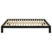 Gislen Queen Easy Assembly Wood Platform Bed Black