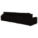 Blaine Upholstered Reversible Chaise Sectional Sofa Chocolate