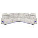 HP0426 Power2 Reclining Sectional 3 Pc Set Beige