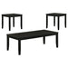 HP0426 Coffee Table 3 Pc Set Black