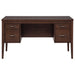 Graham 54-inch 4-drawer Double Pedestal Lift Top Computer Desk Chocolate