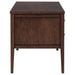 Graham 54-inch 4-drawer Double Pedestal Lift Top Computer Desk Chocolate