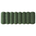 Summer Chenille Upholstered Channel Accent Bench Green