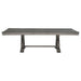Cresswell 7-piece 104-inch Extension Dining Set Weathered Taupe
