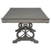 Cresswell 7-piece 104-inch Extension Dining Set Weathered Taupe