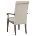 Cresswell 7-piece 104-inch Extension Dining Set Weathered Taupe