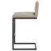 Vardon Genuine Leather Bar Stool Tan (Set of 2)