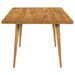 Fabra 79-inch Rectangular Wood Dining Table Honey