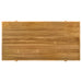 Fabra 7-piece 79-inch Rectangular Dining Set Honey Wheat