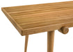 Fabra 7-piece 79-inch Rectangular Dining Set Honey Wheat